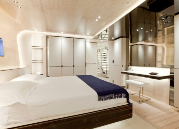 master cabin luxury yacht charter aslec 4 western mediterranean