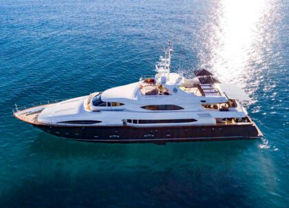 mega yacht crn 130 bunker charter