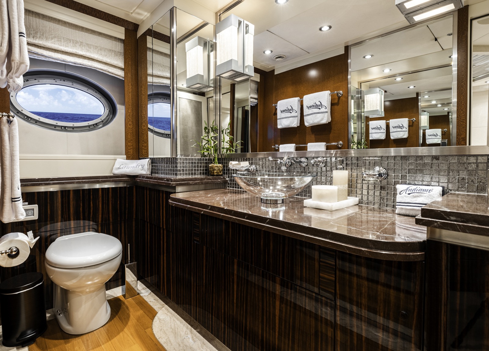 bathroom luxury yacht parker johnson 150 bahamas