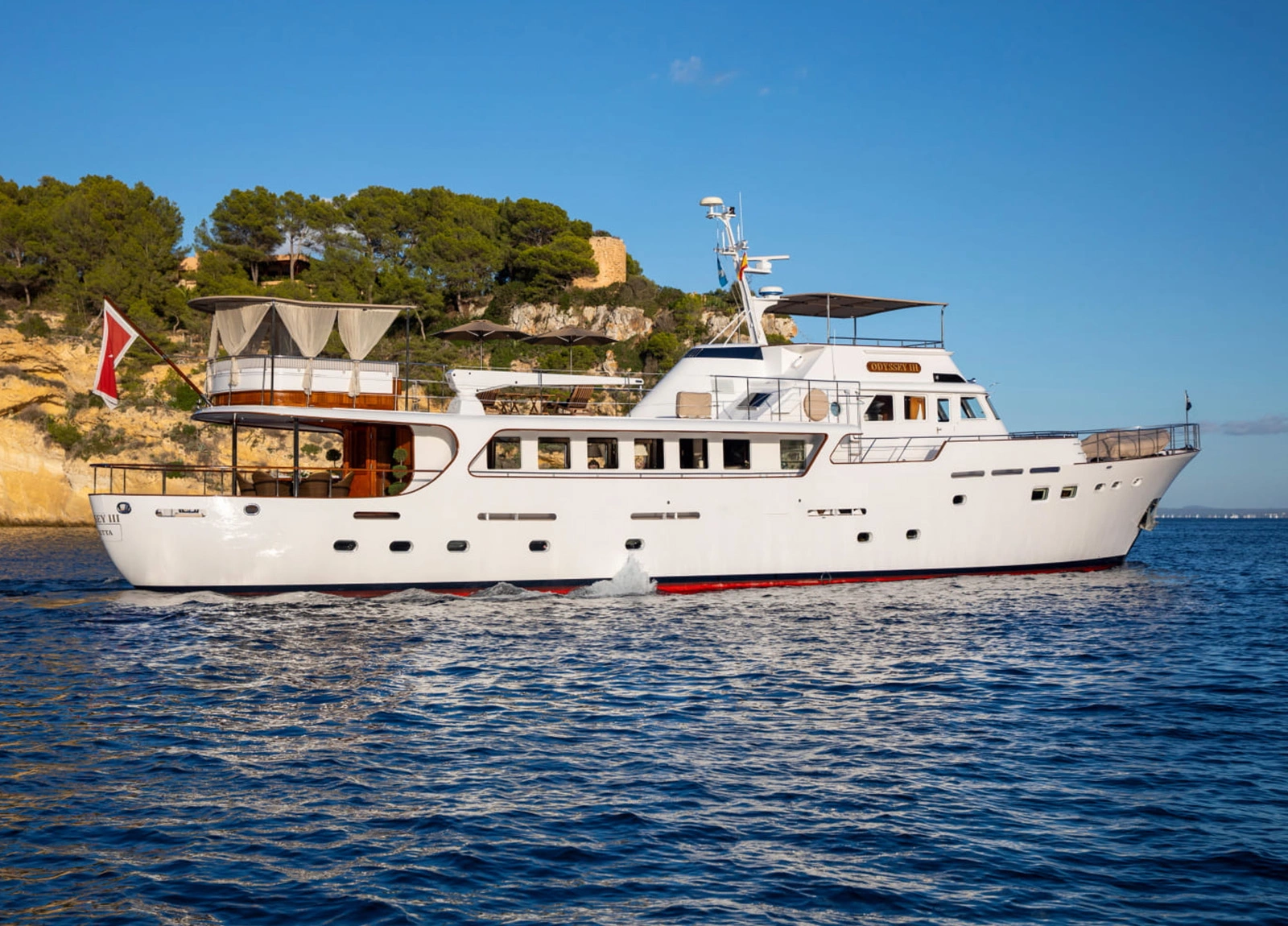 benetti odyssey III charter