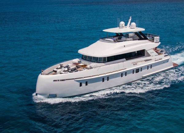 charter luxury yacht vanquish 82 sea story balearic islands