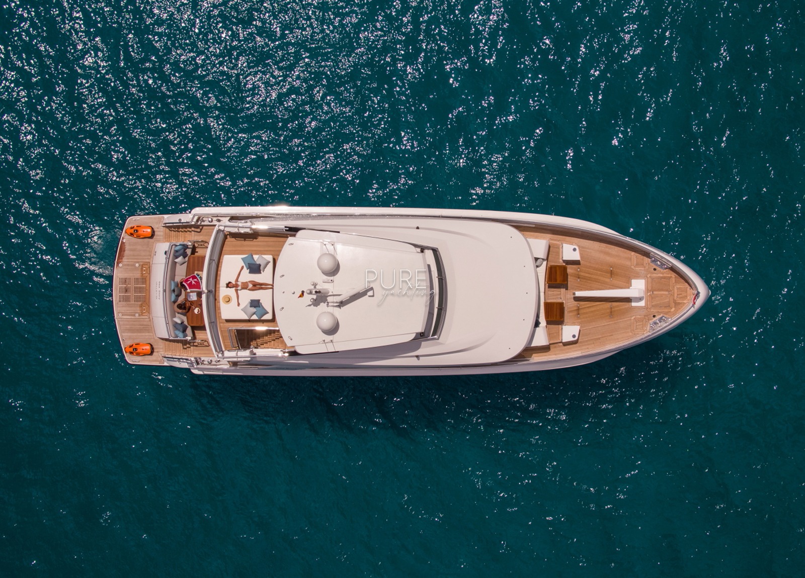 luxury yacht vanquish 82 sea story balearic islands charter