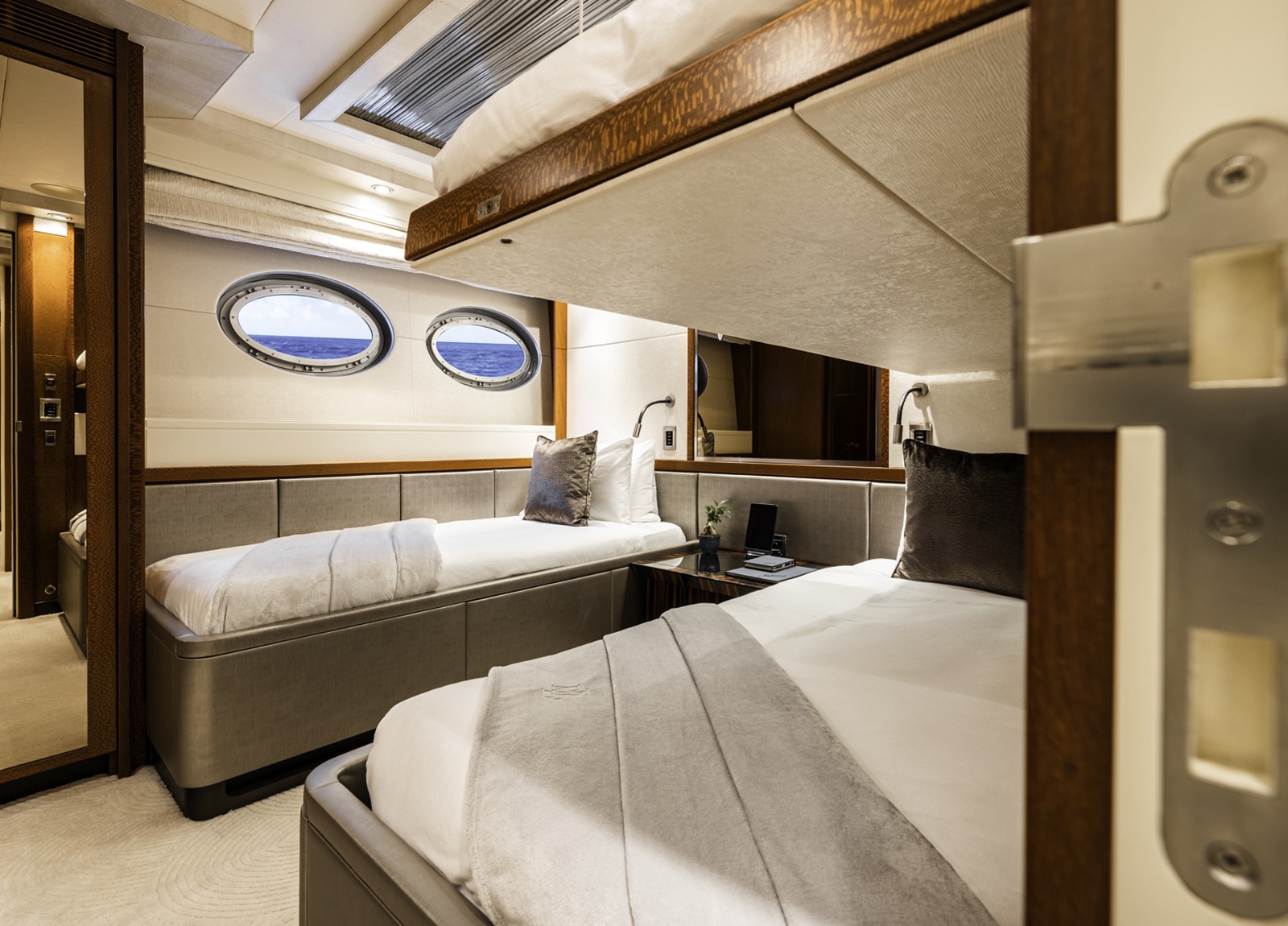 twin cabin luxury yacht parker johnson 150