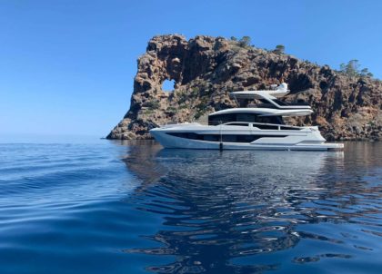 luxury yacht galeon 640 fly habana iv balearic islands