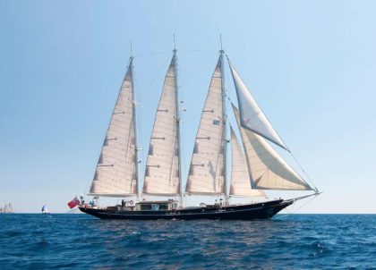 luxury sailing yacht john lewis sons malcolm miller greece