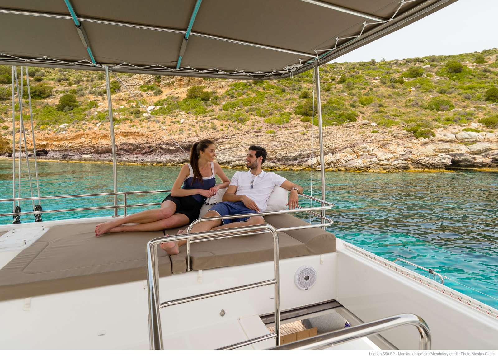 upperdeck luxury catamaran lagoon 560 s2 moya