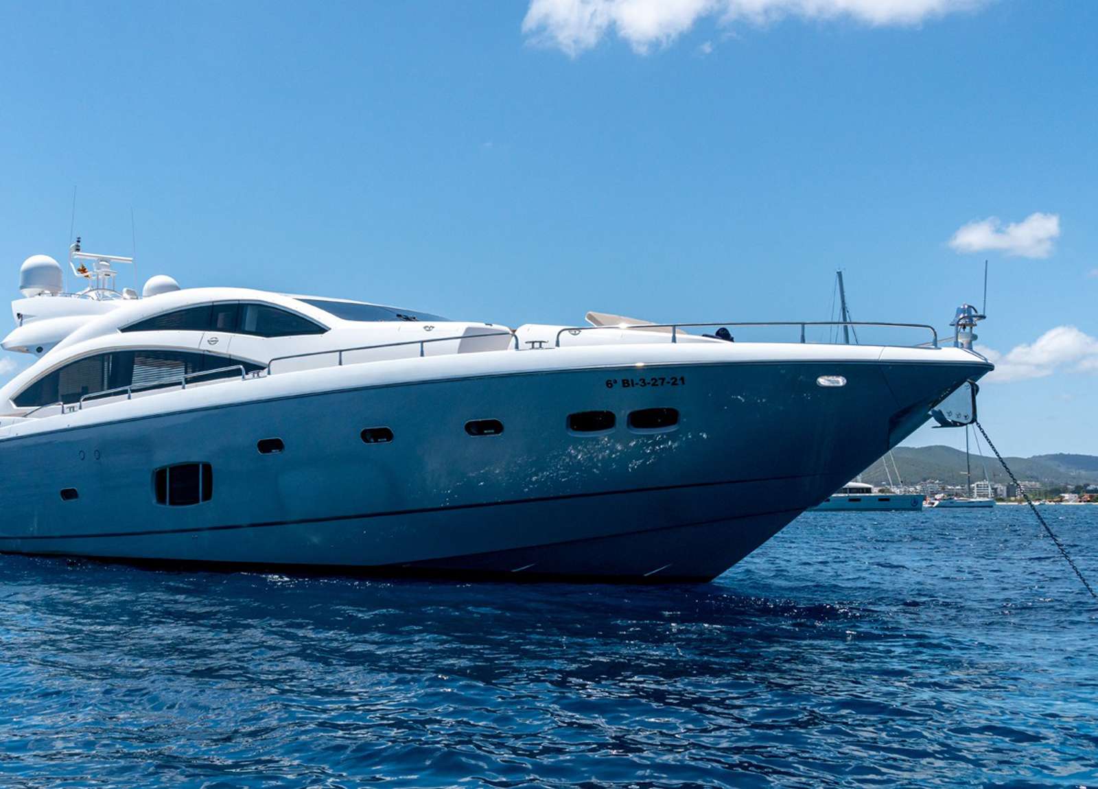 luxury yacht sunseeker predator 84 basad balearic islands