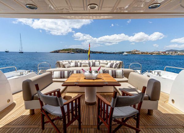 upperdeck luxury yacht sunseeker predator 84 basad balearics