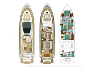 Yachtlayout Riva Venere 75 «Polly»