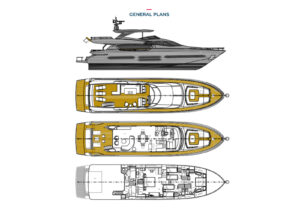 Yachtlayout Rizzardi Posillipo «My Life Five II»