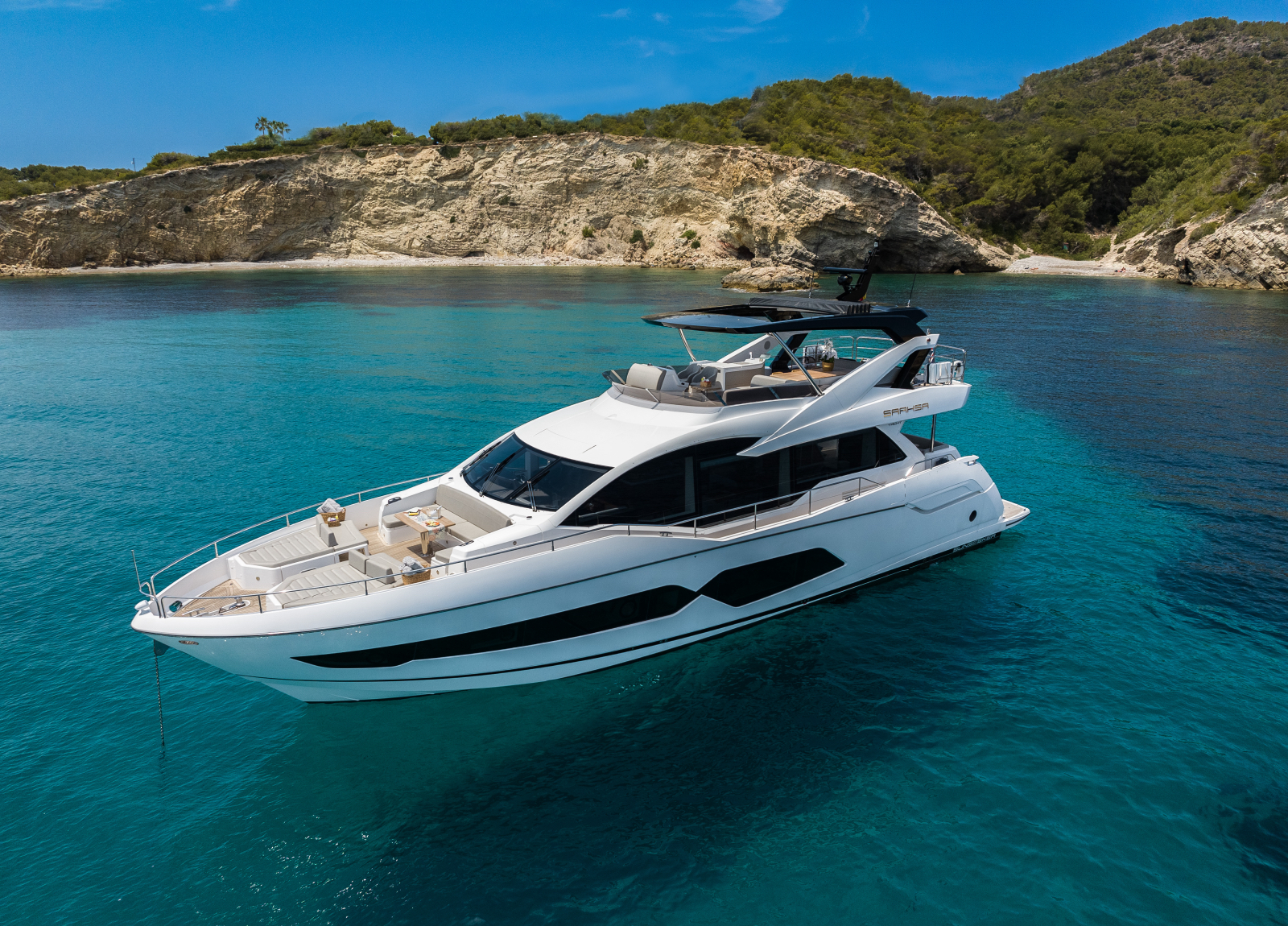 Sunseeker 76 saahsa charter