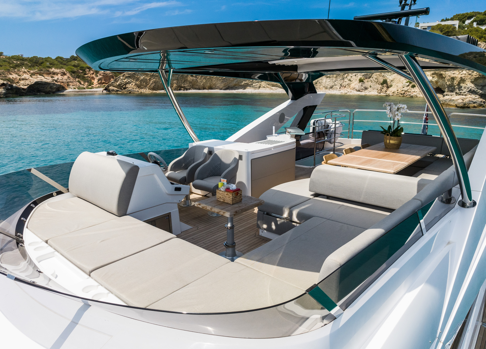 Sunseeker 76 saahsa flybridge