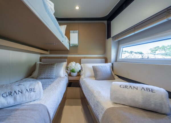 azimut 77S gran abe II twin cabin