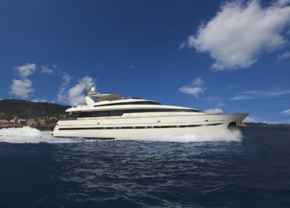 luxusyacht sanlorenzo 100 charter balearics
