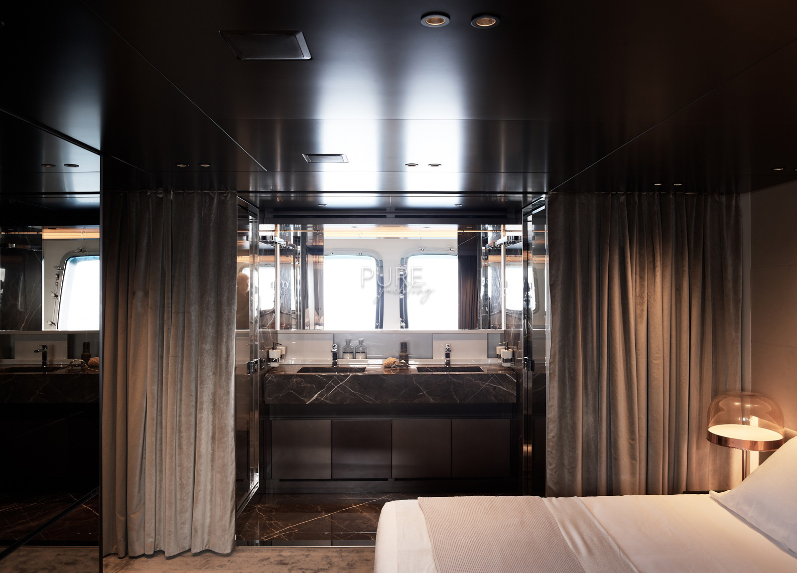 vip kabine luxusyacht sanlorenzo sx88 ozone