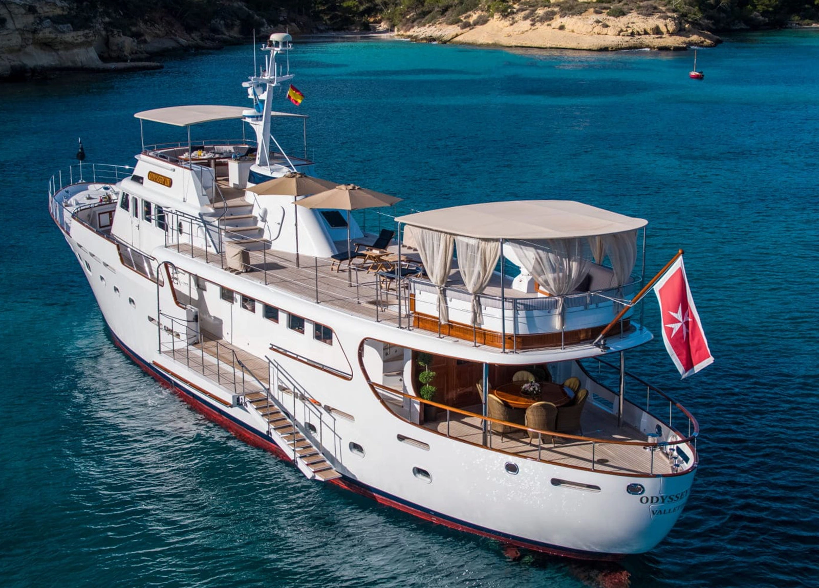 benetti odyssey III yacht charter