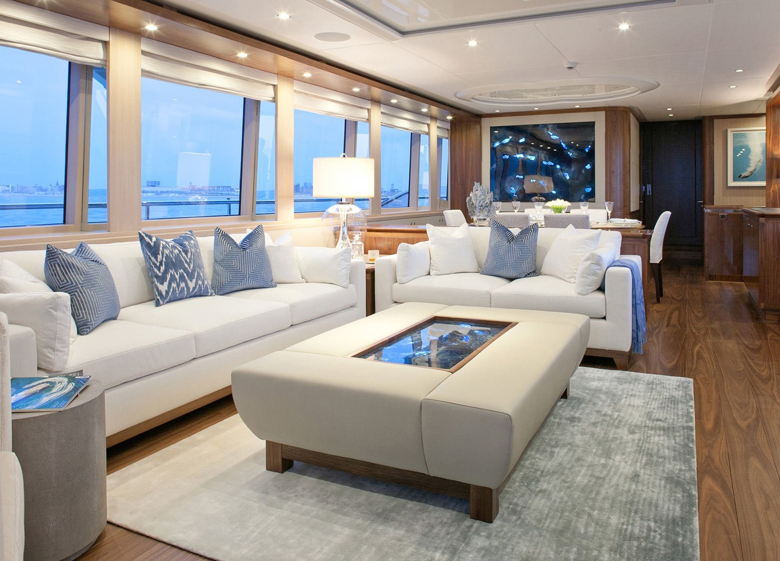 lounge luxusyacht mulder 286m firefly westliches mitelmeer