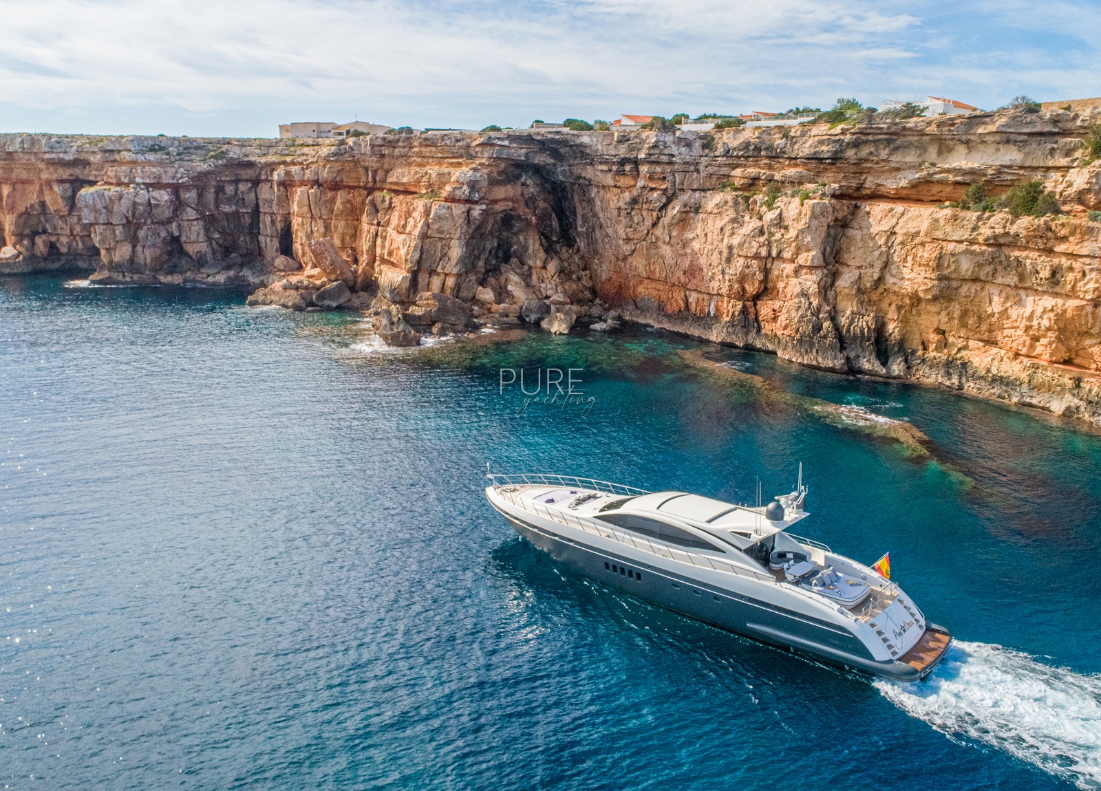 luxusyacht mangusta 92 five stars balearic islands