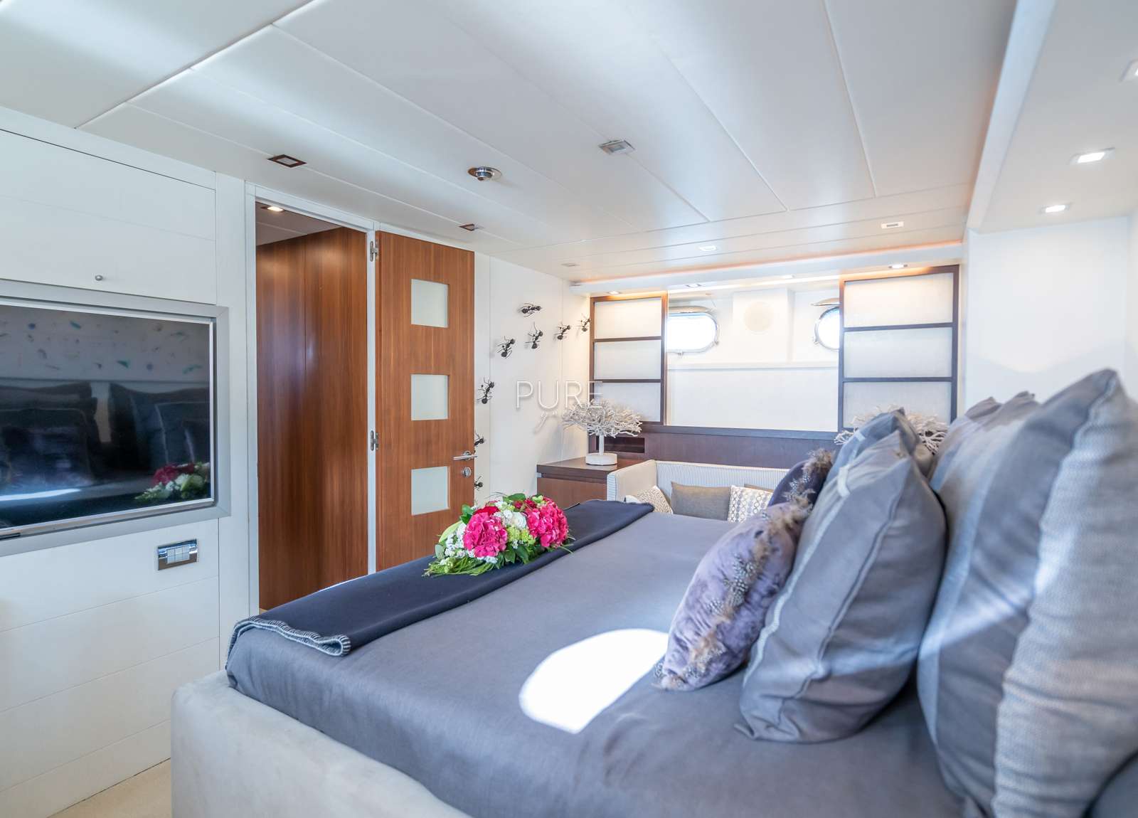 vip kabine luxusyacht lex maiora 26m balearics