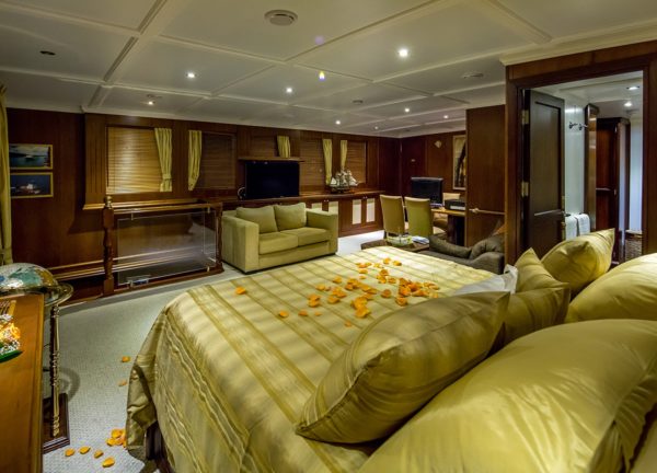 vip kabine luxusyacht donna del mare charter kroatien