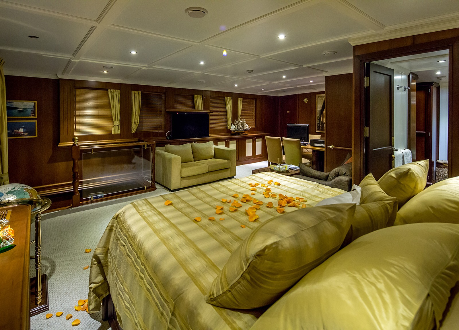 vip kabine luxusyacht donna del mare charter kroatien