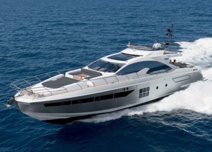 Luxury Yacht azimut 77 makani