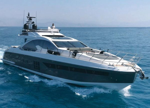 Luxury Yacht azimut 77 makani griechenland Charter