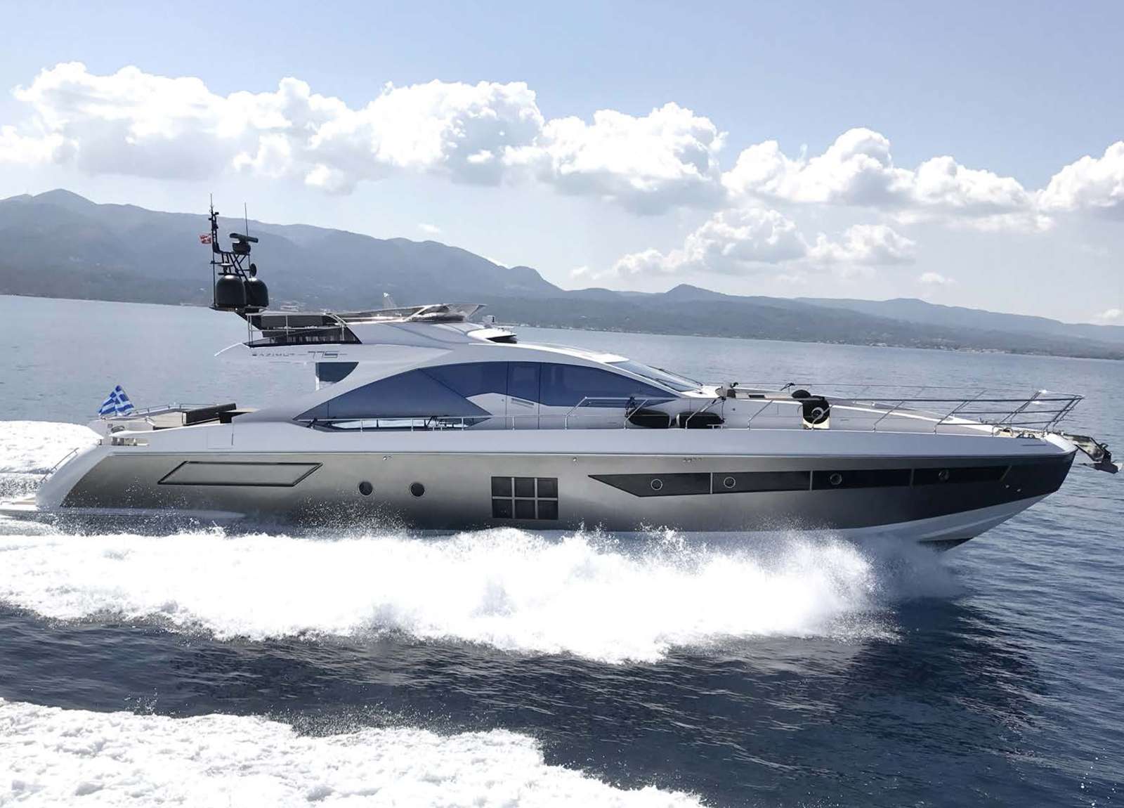 Luxury Yacht azimut 77 makani griechenland