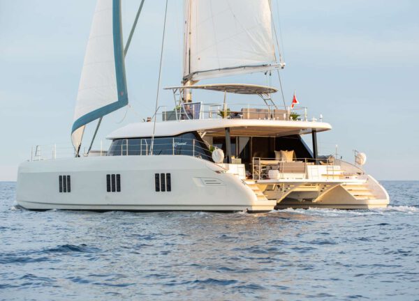 luxury catamaran charter sunreef 60 sunbreeze balearics