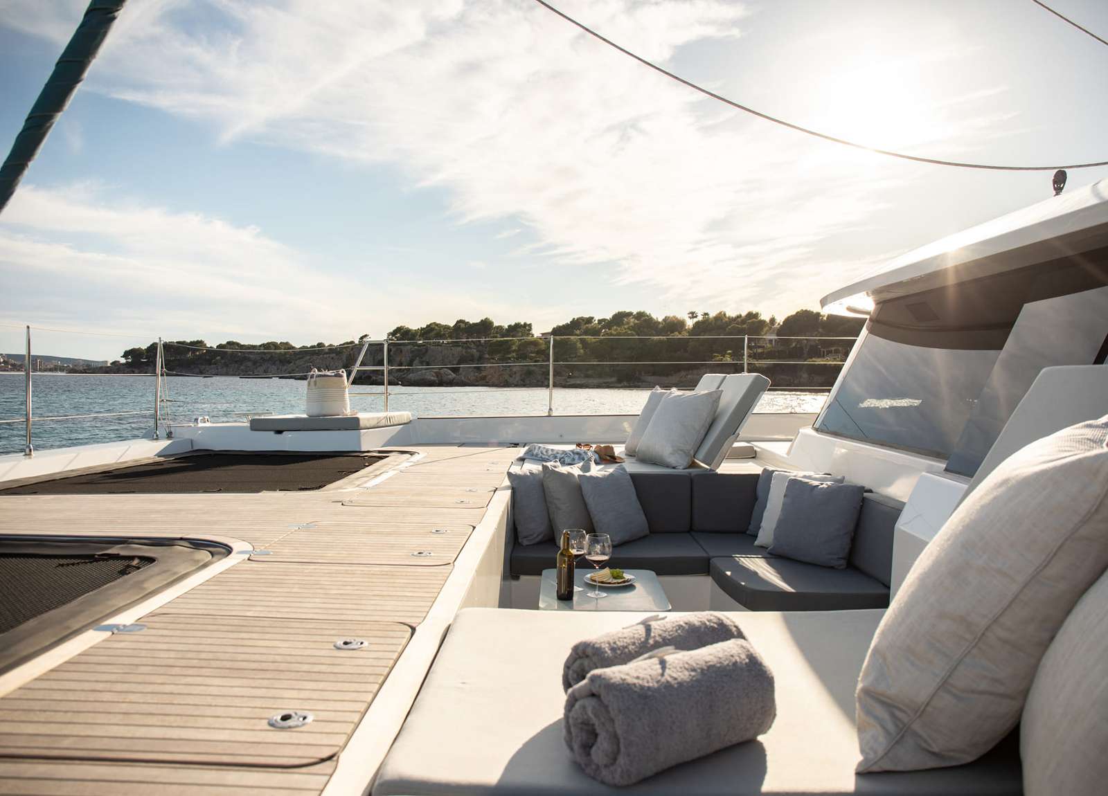 luxury catamaran sunreef 60 sunbreeze