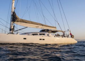 luxury sailing yacht trehard 30m aizu for charter