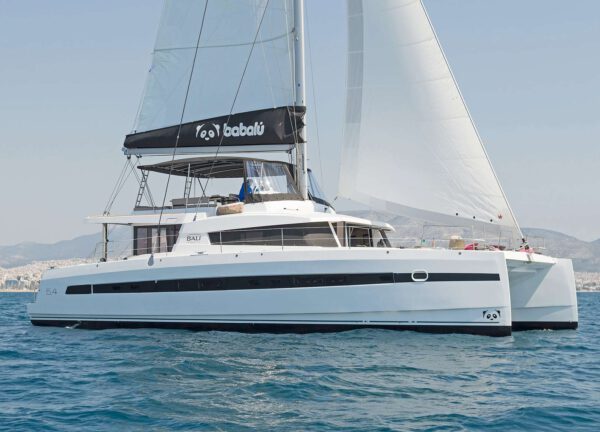 luxury catamaran bali 5 4 babalu griechenland charter
