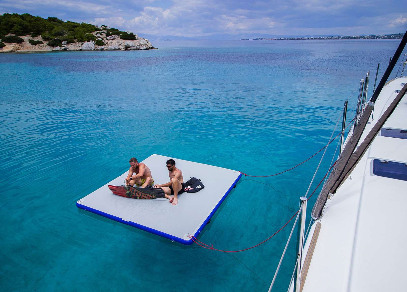 relax luxury catamaran lagoon 560 s2 moya griechenland