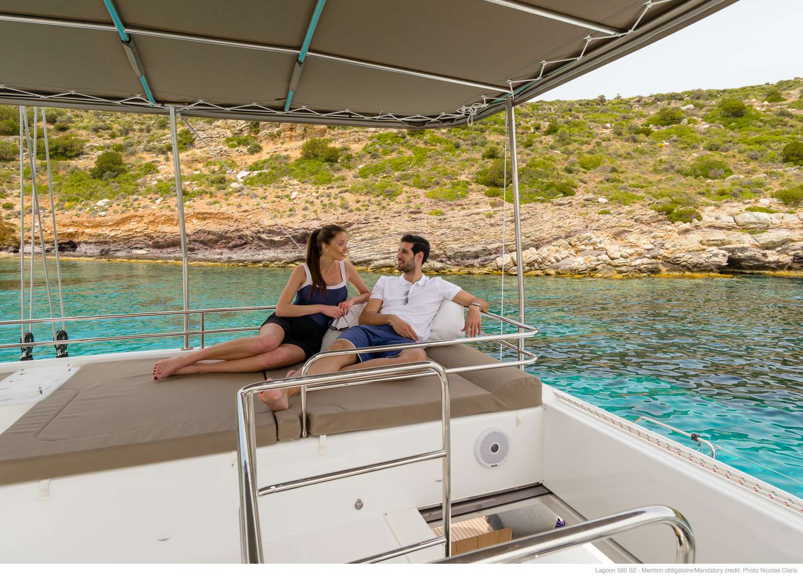 oberdeck luxury catamaran lagoon 560 s2 moya