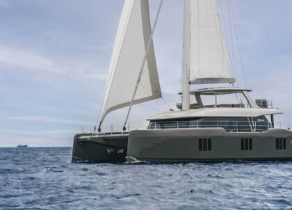 luxury catamaran charter sunreef 70 yolo