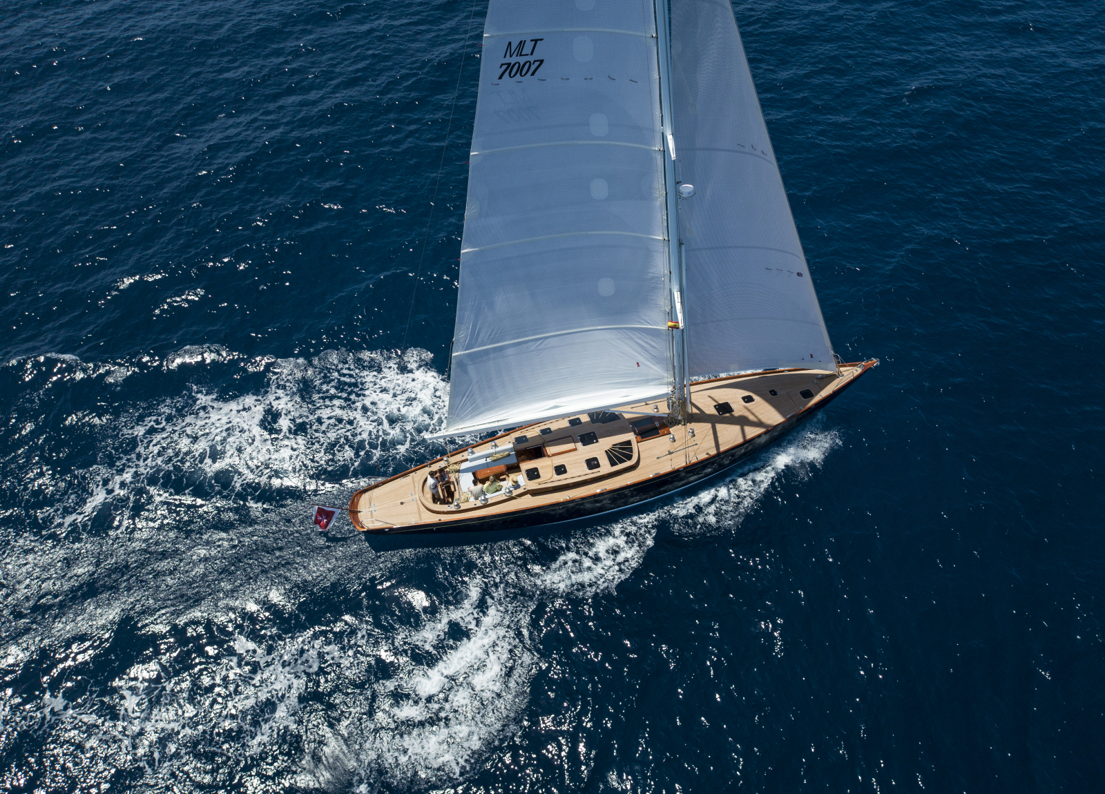 spirit yachts anima II birdview