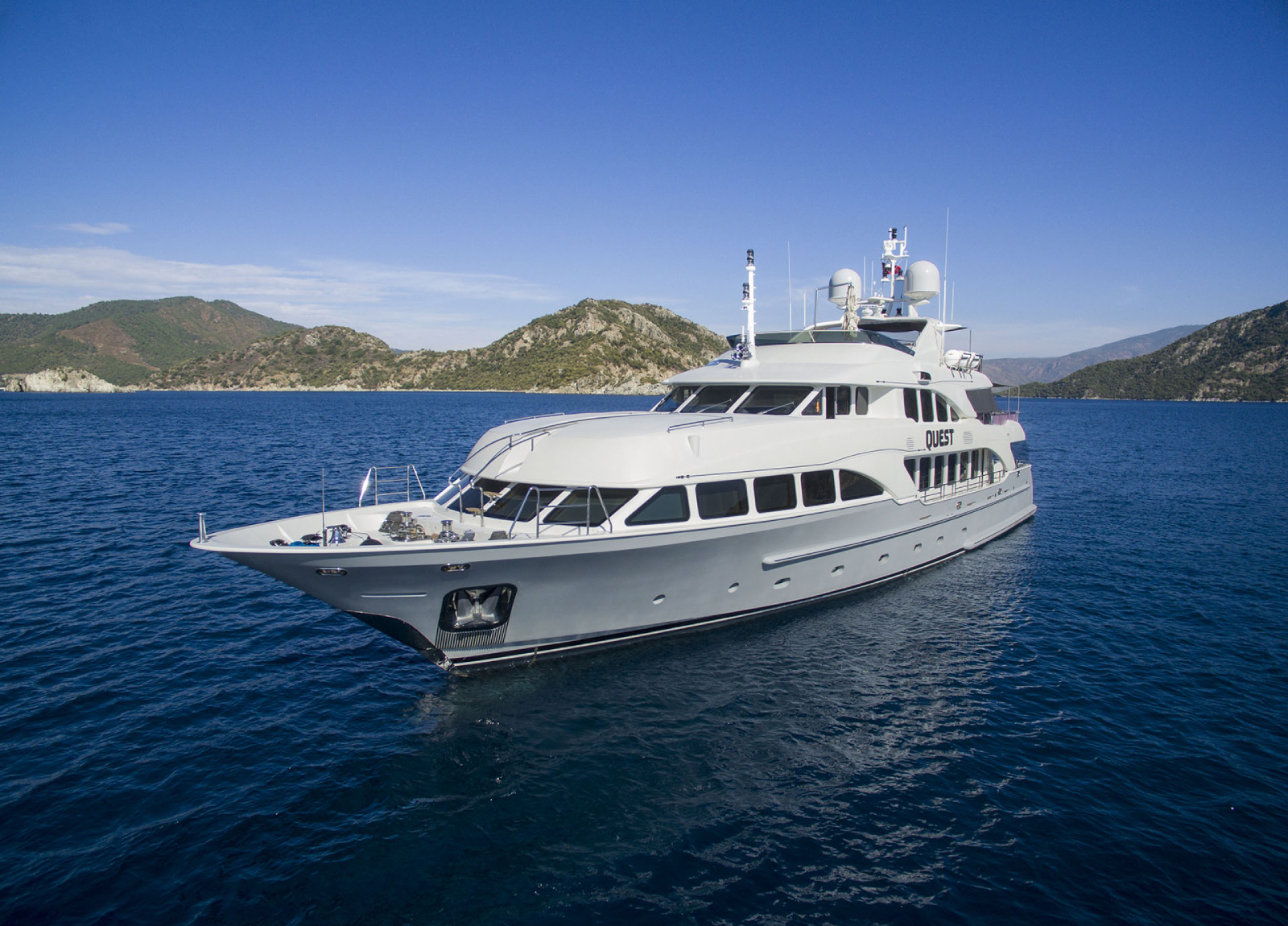 benetti classic 120 quest Aussenausstattung