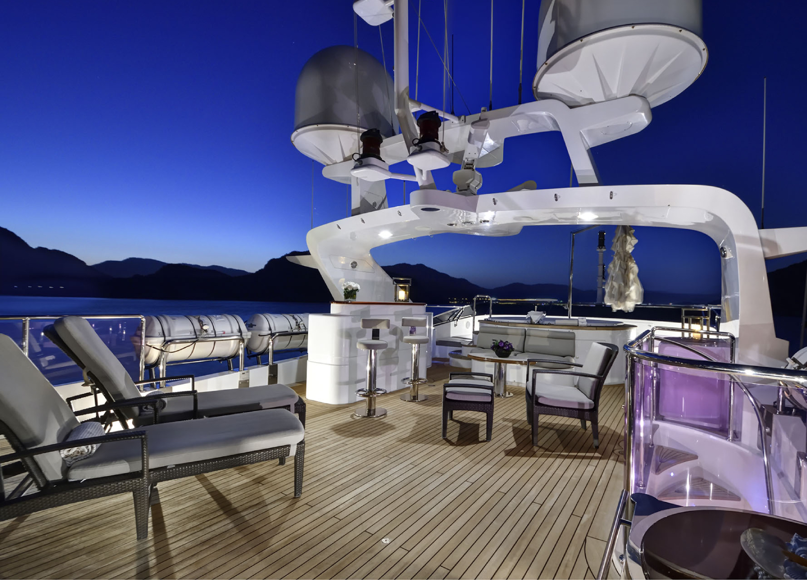 benetti classic 120 quest sky deck