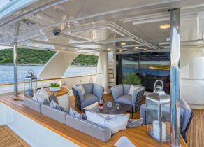 charter yacht kroatien ferretti seventsense outdoor
