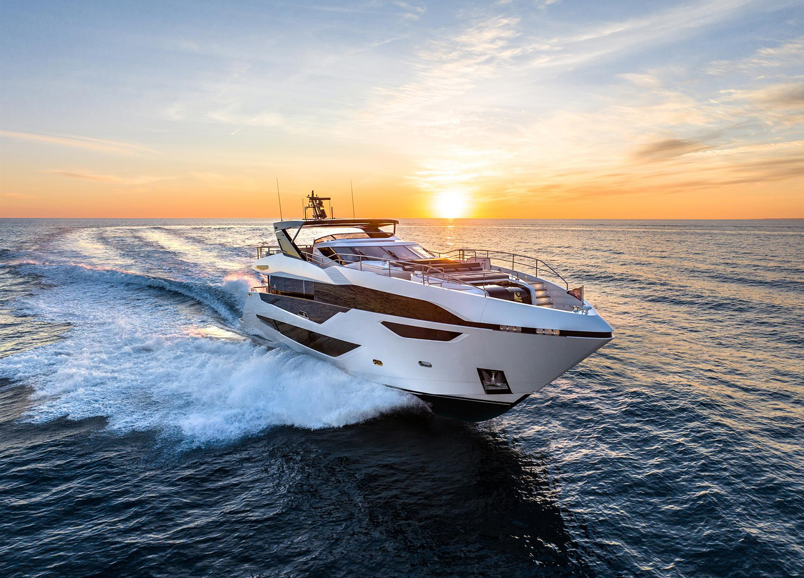 charter yacht kroatien sunseeker 100 scorpion sunset