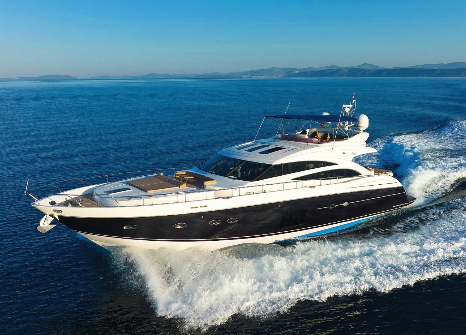 charter yacht princess v85 agave