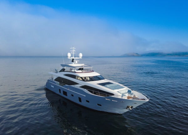 charter yacht princess 30m hallelujah cruising