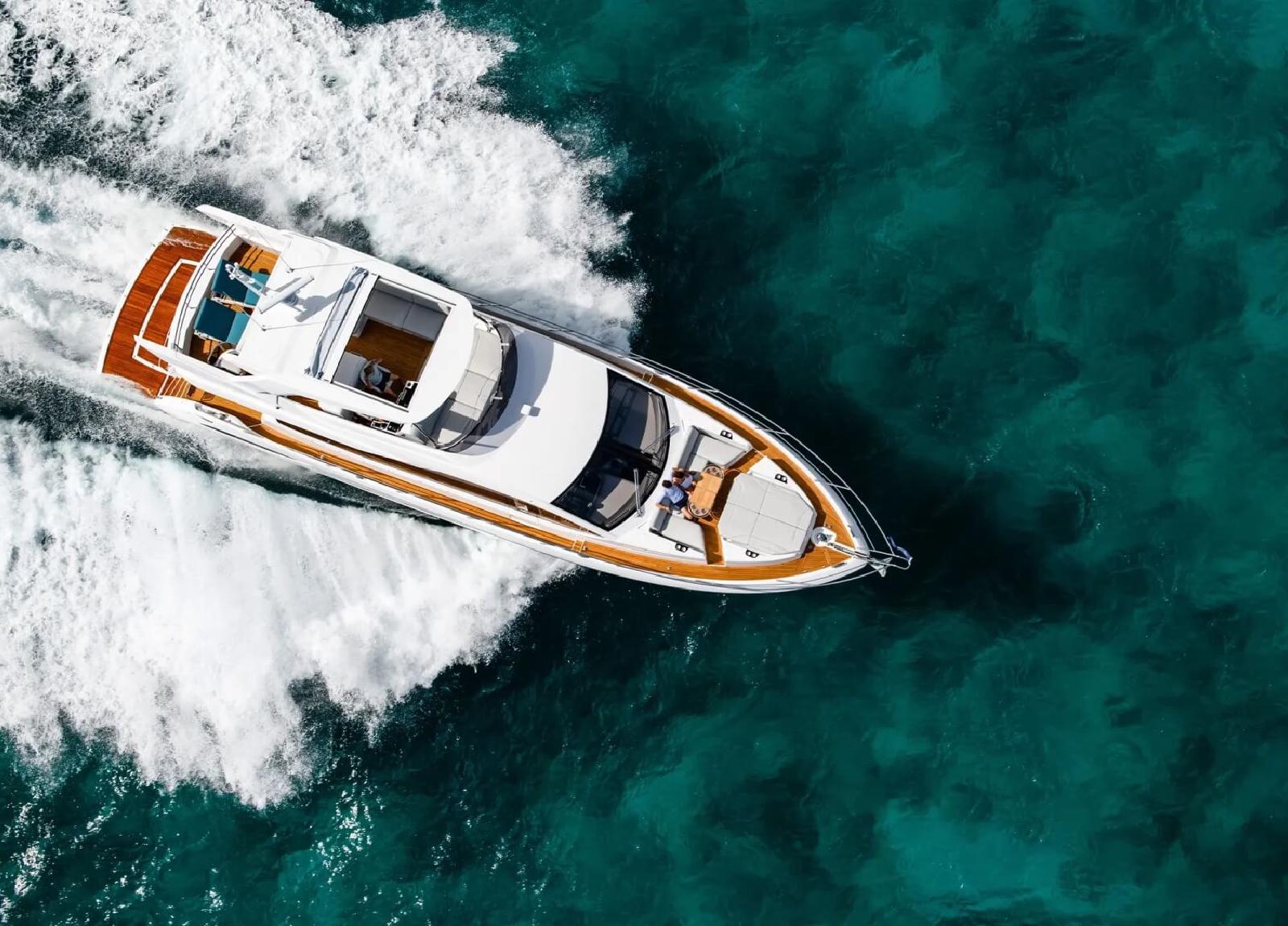 Apollo Yacht from above