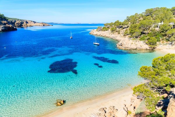 hafen balearic-islands port de sant antoni cala saladeta