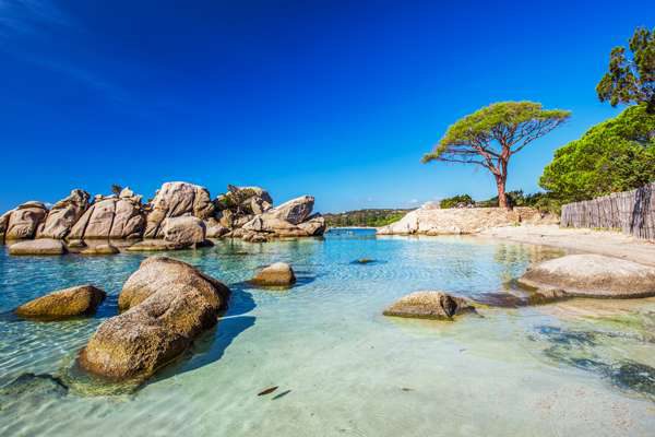 hafen porto vecchio korsika palombaggia