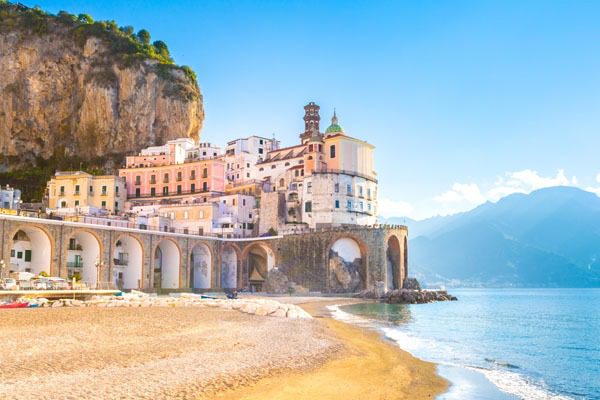 hafen positano spiaggia del fornillo