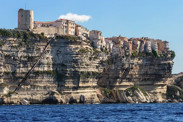 hafen bonifacio corsica escalier du roi da aragon