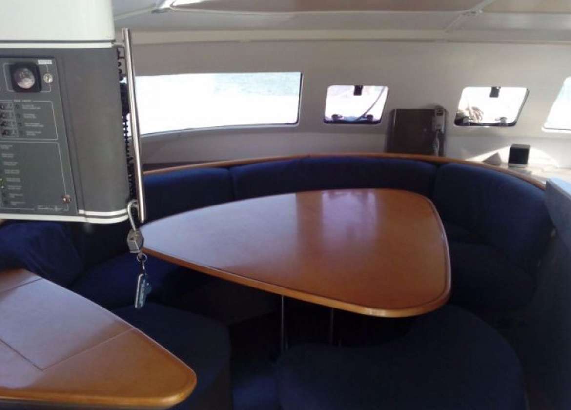 Lounge Katamaran charter bahia 46