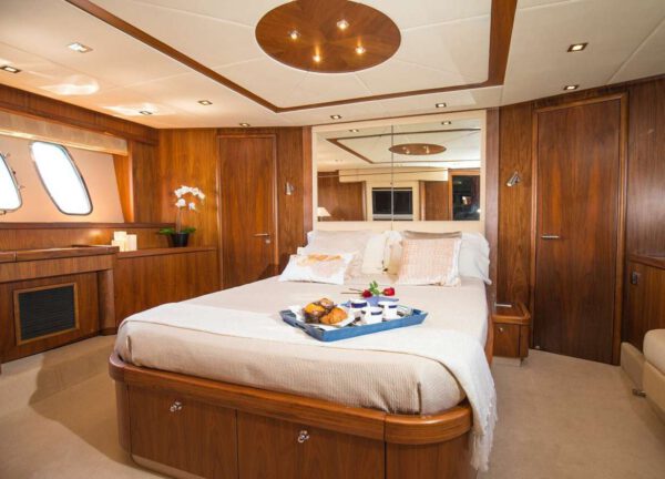 Master Kabine Motoryacht sunseeker manhattan 66