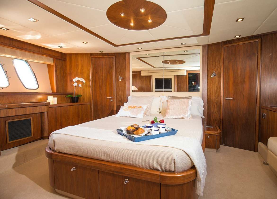 Master Kabine Motoryacht sunseeker manhattan 66